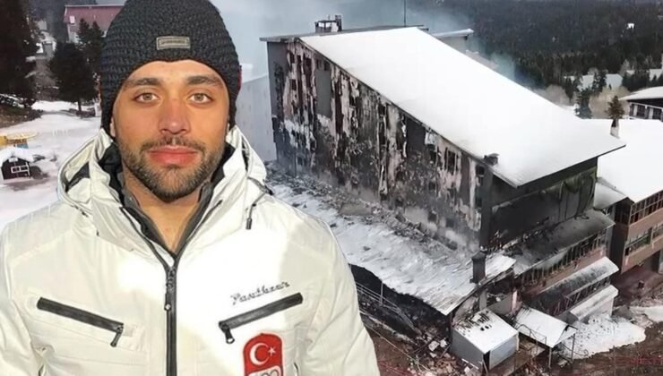 Milli sporcu yangından dakikalar önce bu paylaşımı yapmış