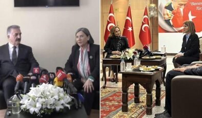 Tarihte bir ilk! Bayramlaşma için bir araya geldiler
