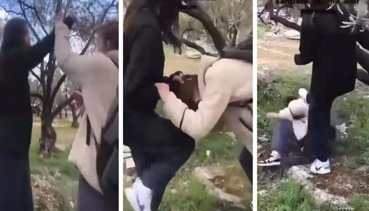 13 yaşındaki kız, arkadaşına dehşeti yaşattı