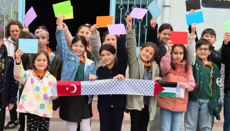 Samsunlu Öğrencilerden Savaş Mağduru Çocuklara Mektup Desteği
