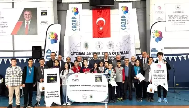 Güçlü Çocuklar Projesi Kapsamında Akıl ve Zeka Oyunları Turnuvası Sona Erdi