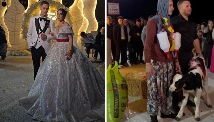 Bu zamana kadarki tüm düğünleri unutun! Takılanlar herkesi şoke etti
