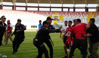 Son dakika atılan gol sonrası ortalık mahşer yerine döndü