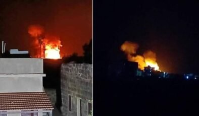 Suriye’nin 5 kentine eş zamanlı saldırı! Kritik bölgeler vuruldu