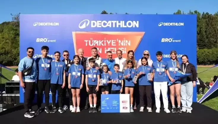 Türkiye’nin En Hızlı Çocukları Belirlendi