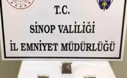 Sinop’ta Uyuşturucu Operasyonu